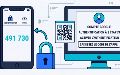 Sécuriser un compte Gmail avec la double authentification et Aegis Authenticator