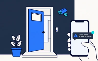 Domotique : alerte d’ouverture de porte en cas d’absence